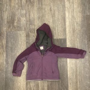 Lands End little girls coat